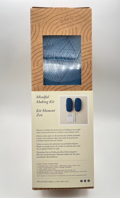 Kit crochet "Mi cojín suave" DMC