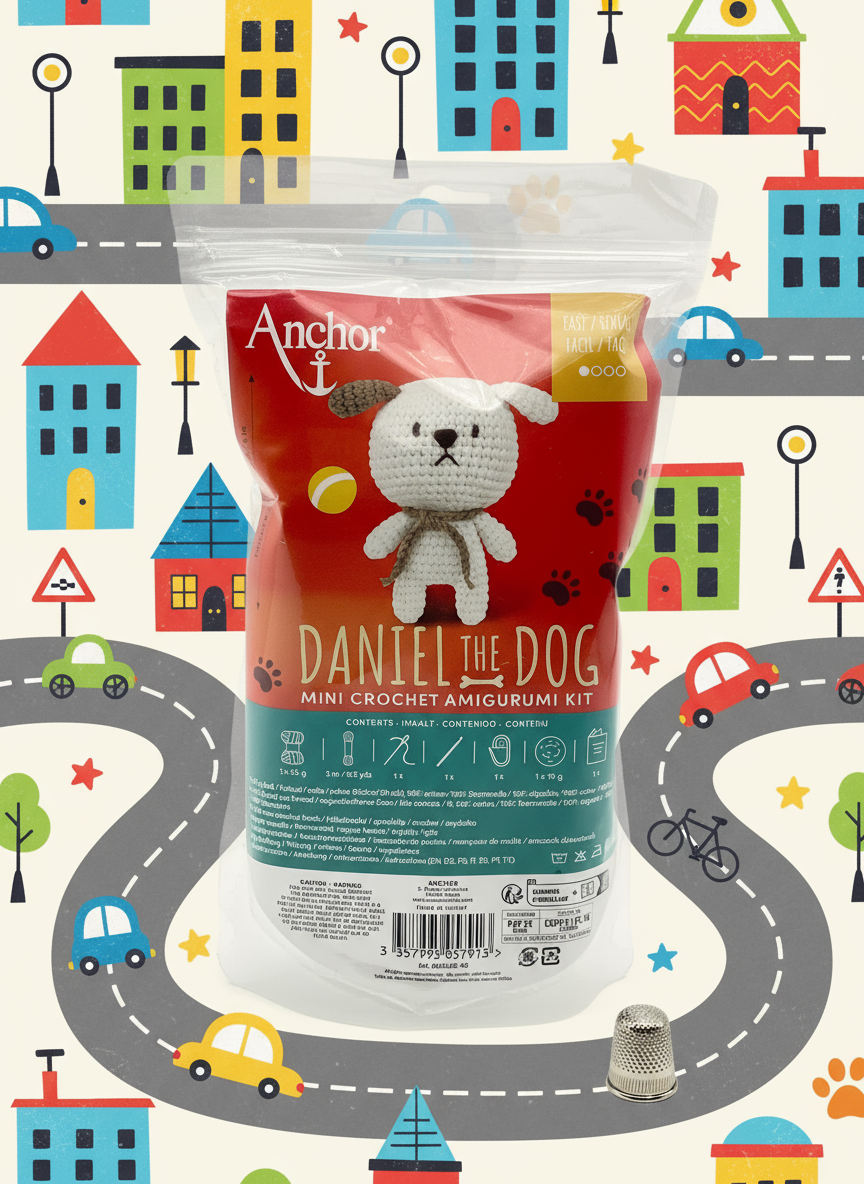 Kit amigurumi "Daniel el perro" ANCHOR