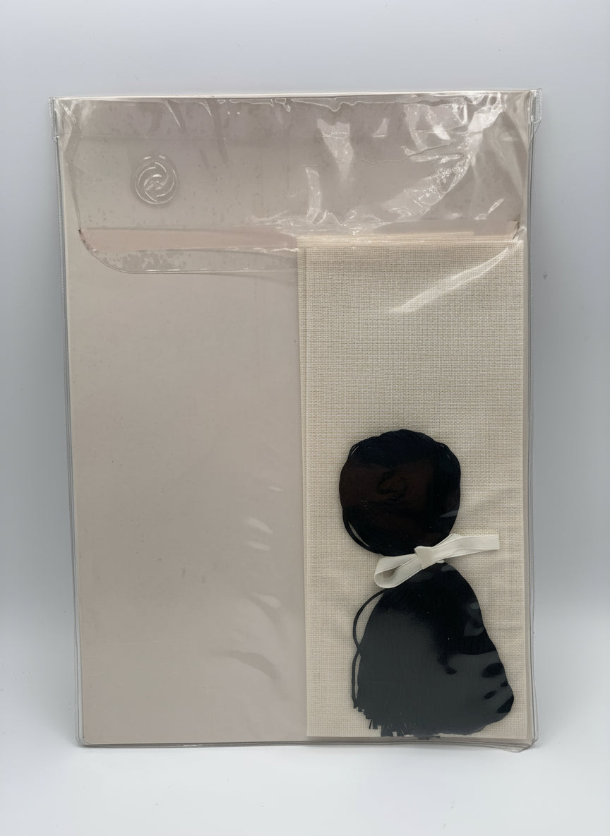 Kit de Punto de cruz Anagram Diffusion - 45x30cm - "Parents heureux" - hilos incluidos