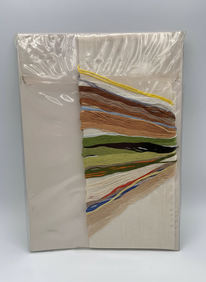 Kit de Punto de cruz Anagram Diffusion - 50x40cm - "Cèst chouette!" - hilos incluidos