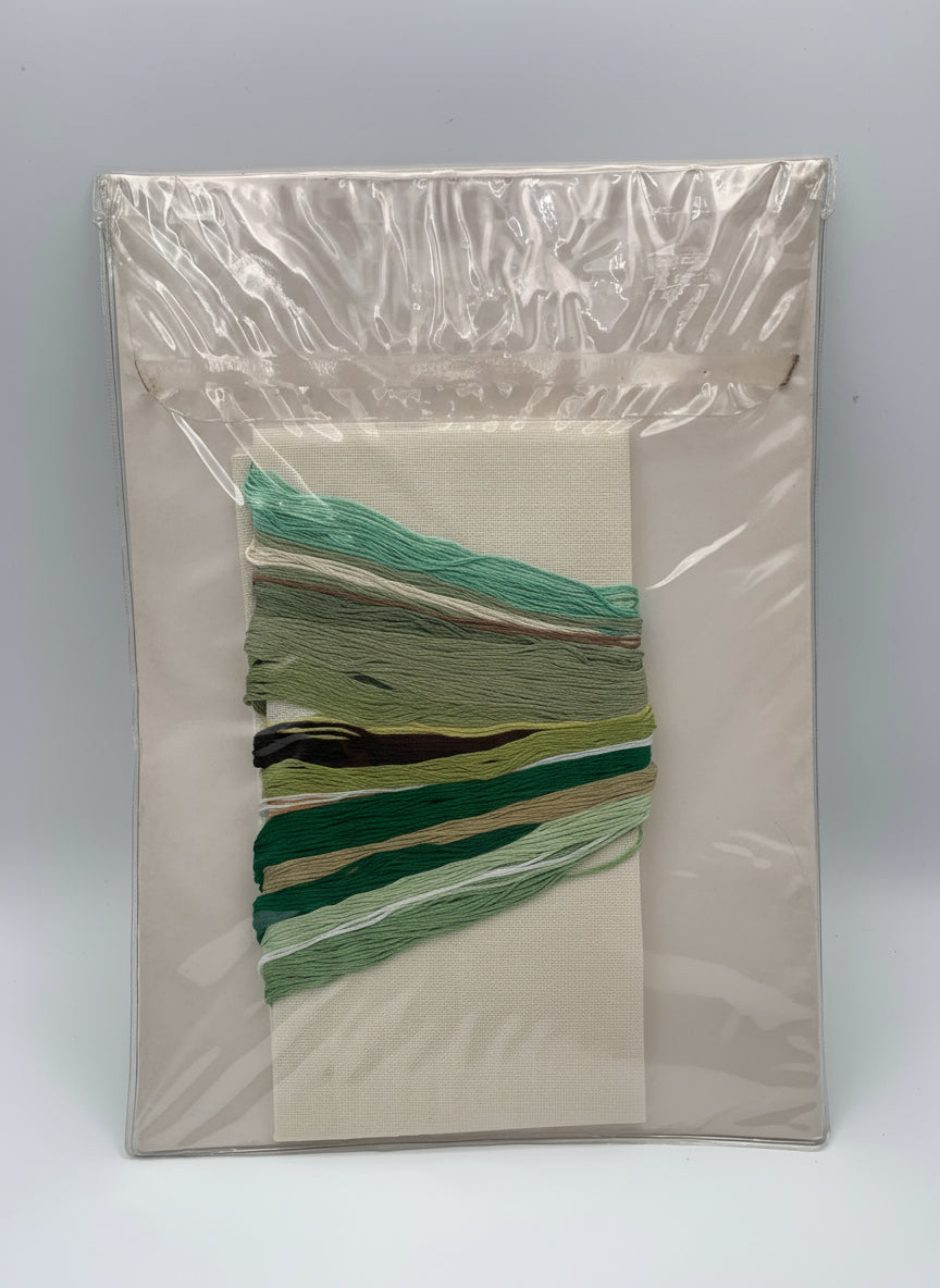 Kit de Punto de cruz Anagram Diffusion - 55x40cm - "ABC Arbres" - hilos incluidos