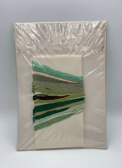 Kit de Punto de cruz Anagram Diffusion - 55x40cm - "ABC Arbres" - hilos incluidos