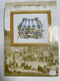 Kit de punto de cruz Danish art Needlework- 35x30cm - "Puesto de mercado en Copenhagen"- hilos incluidos