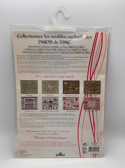 Kit de Punto de cruz DMC - 45x36cm - "Botanique" - hilos incluidos