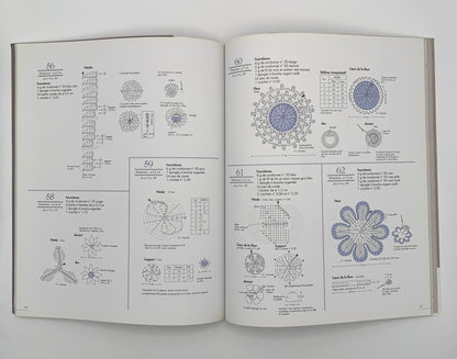 Libro "100 fleurs au crochet" Les éditions de saxe (Idioma francés)