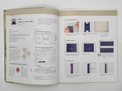 Libro "Collection de sacs" Á vivre au jour le jour / Les éditions de saxe (Idioma francés)