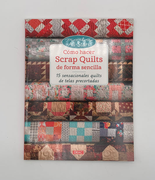 Libro "Cómo hacer scrap quilts de forma sencilla" DRAC