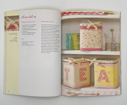 Libro "Costura para decorar la casa" Las labores de siempre con diseños actuales By Beate Mazek / DRAC