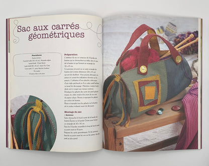 Libro "Déco & création en feutrine" By Marianne Byrne-Goarin (Idioma francés)
