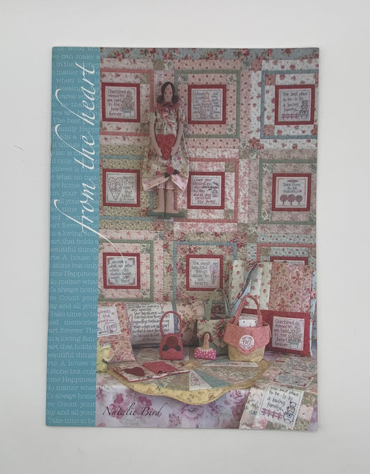 Libro "From the heart" Quilt By Natalie Bird (Idioma inglés)