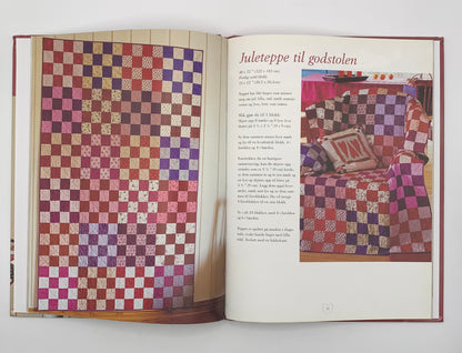 Libro "Julens lappebok" By Lise Bergene (El libro de patchwork de navidad) (Idioma noruego)