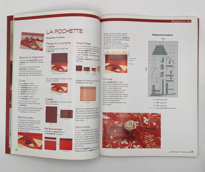 Libro "La feutrine au fil des mois" By Raquel Blasco / Les éditions de saxe (Idioma francés)