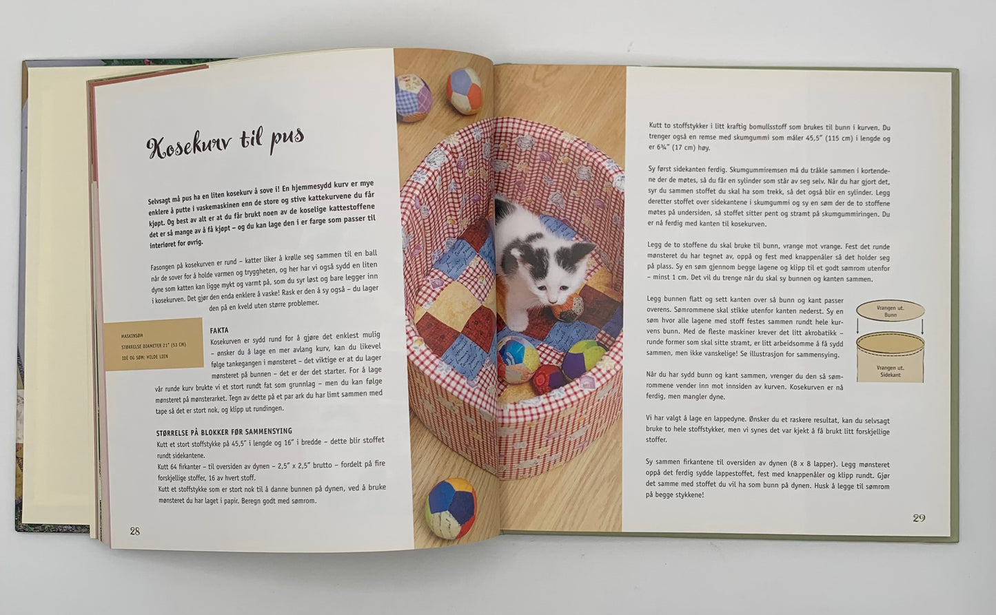 Libro "Lappedrommer" Hilde Lien og Tina Eckeroth (Patchwork) (Idioma noruego)