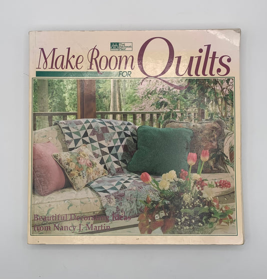 Libro "Make room for quilts" Ideas para patchwork By Nancy J. Martin (Idioma inglés)