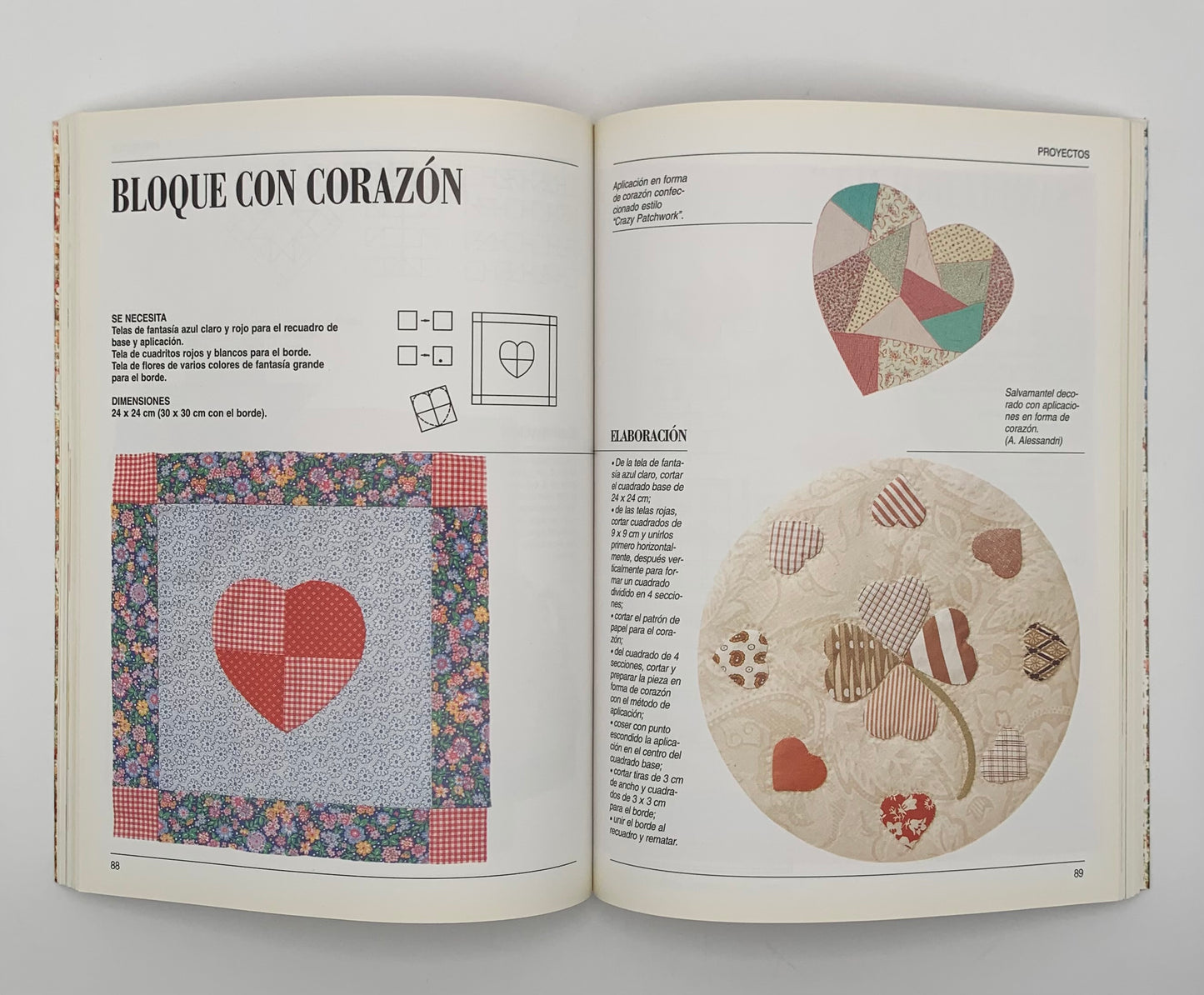 Libro "Patchwork fácil y rápido" Gianna Valli Berti / DRAC