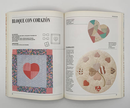 Libro "Patchwork fácil y rápido" Gianna Valli Berti / DRAC