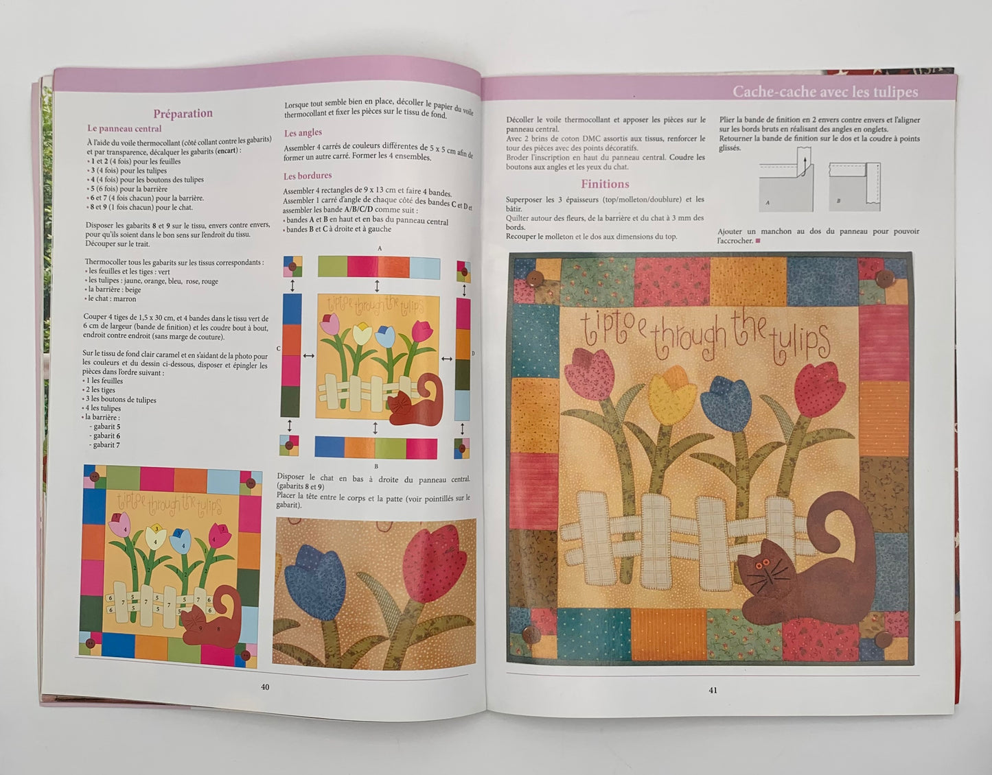 Libro "Quilt country" Nº 19 Junio-Julio 2011 (Idioma francés)