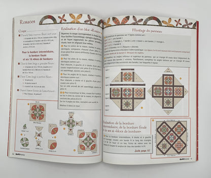 Libro "QuiltMania" Patchwork / Edición especial invierno 2010 (Idioma francés)