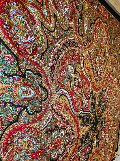 Mantón grande tradicional color negro