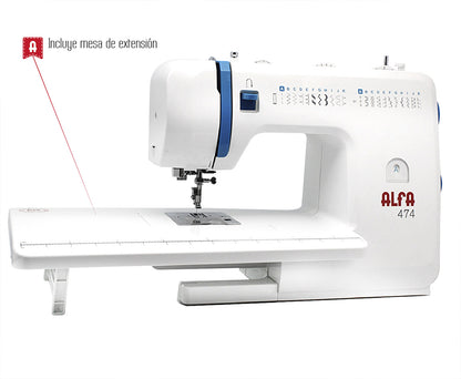 Máquina de coser doméstica Alfa 474