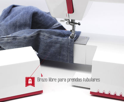 Máquina de coser doméstica Alfa Practik 9