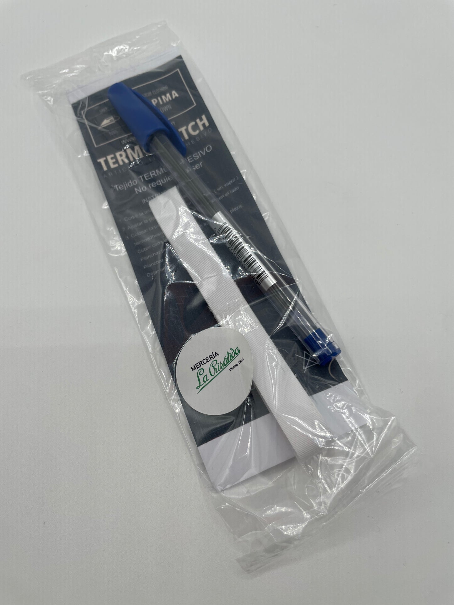 Marca ropa TERMO-ADHESIVO con bolígrafo permanente