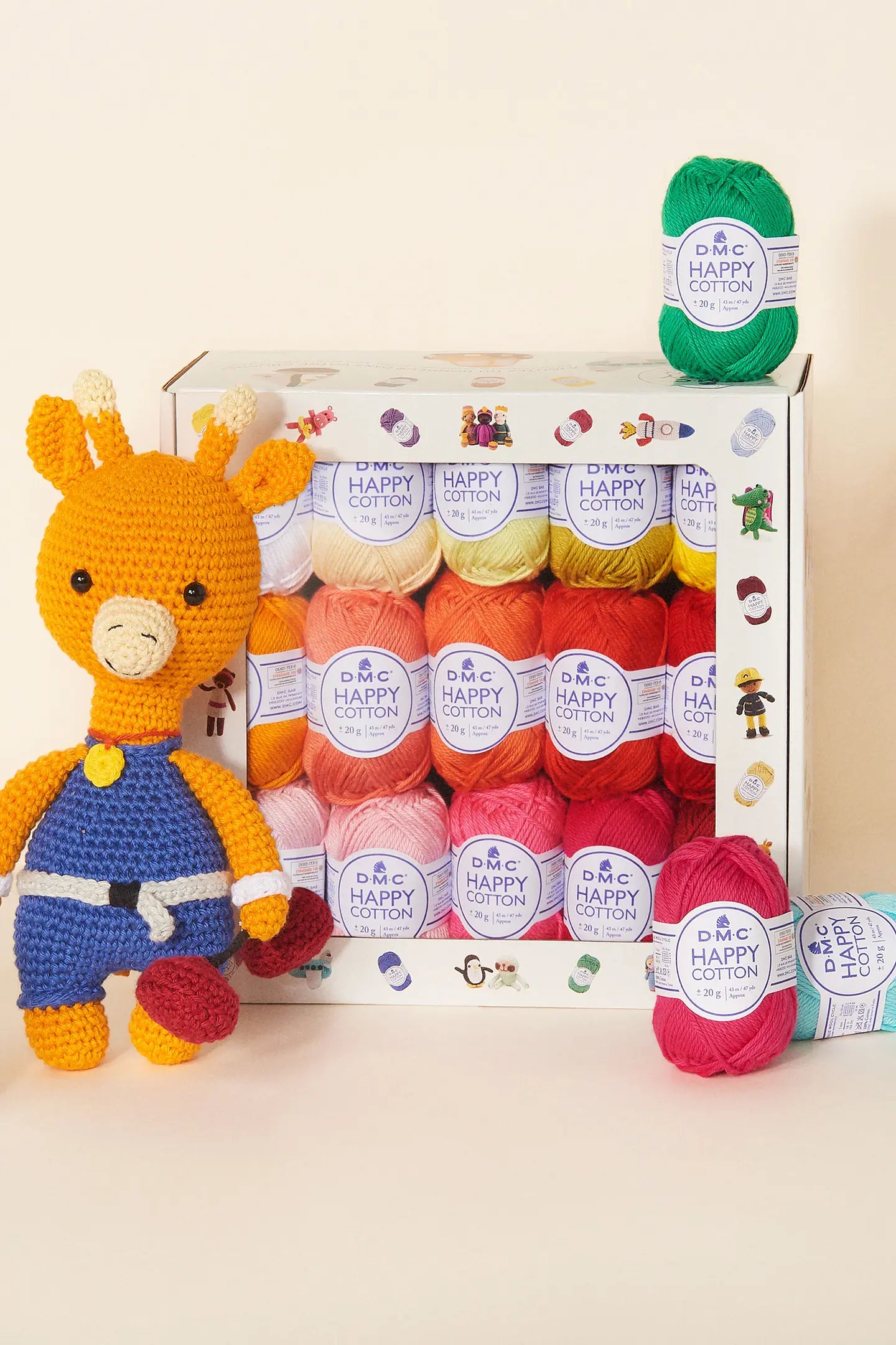Pack 30 Ovillos DMC Happy Cotton
