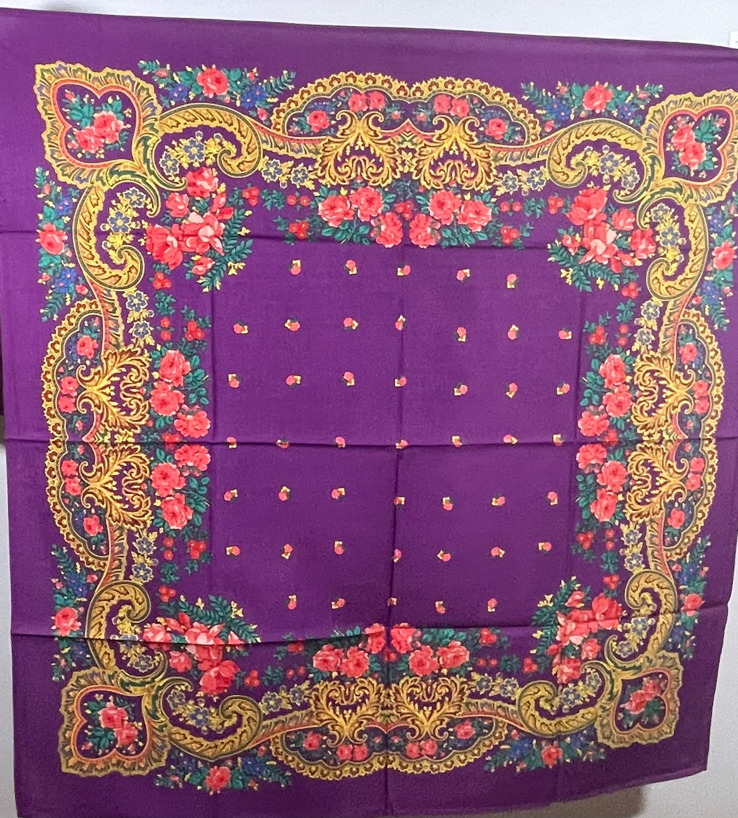 pañuelo tradicional, pañuelo portugués, pañoleta en 20 colores, tamaño 90x90 cm.