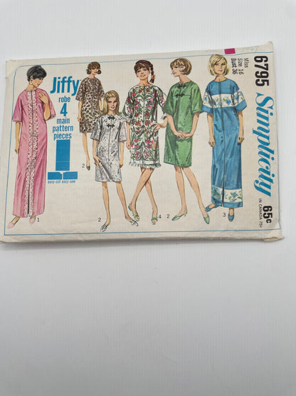 Patrón vintage original americano de vestido