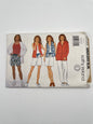 Patrones vintage originales americanos de pantalón largo y corto y chaqueta con capucha