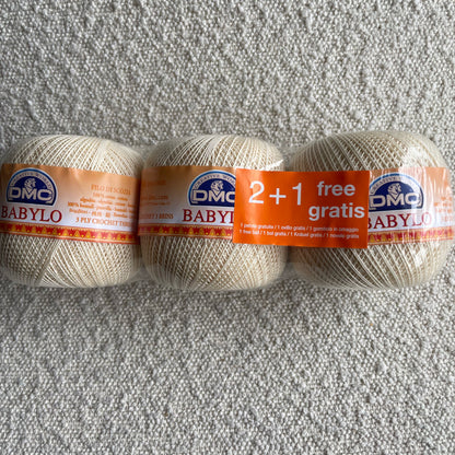 OFERTÓN "Perlé BABYLO 100gr DMC" Llévate 1 gratis y además un descuento