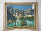 Petit point: "Au bord du lac" MARGOT - CON HILOS