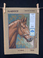 Petit point: "Le cheval" MARGOT - CON HILOS