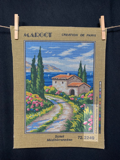 Petit point: "Soleil Mediterraneen" MARGOT - CON HILOS