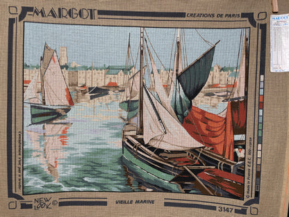 Petit point: "Vieille marine" MARGOT - CON HILOS