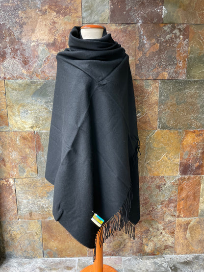 Plaid vintage italiano color negro