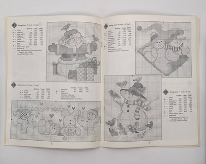 Plantilla "50 snowmen" By Linda Gillum 1996 (Idioma inglés)