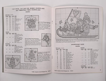 Plantilla "A little bit of Christmas" By Alma Lynne 1998 (Idioma inglés)