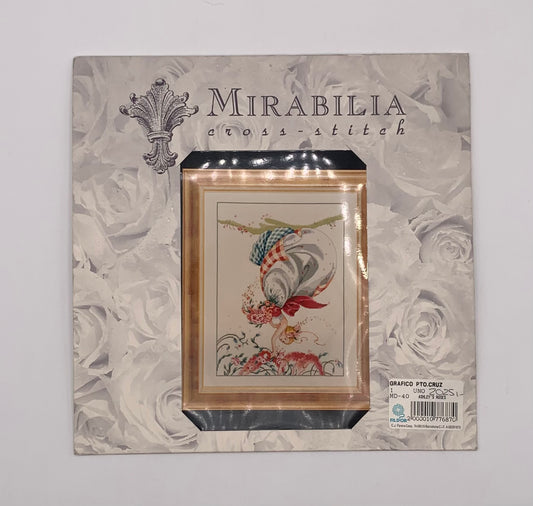 Plantilla "Ashley's roses" MIRABILIA / Punto de cruz (Idioma inglés)
