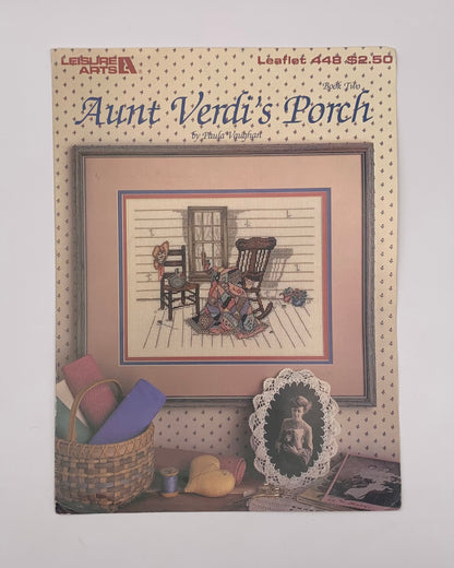 Plantilla "Aunt Verdi's porch" By Paula Vaughan / Leisure Arts 1986 (Idioma inglés)