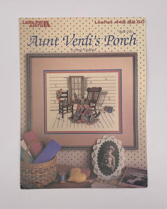 Plantilla "Aunt Verdi's porch" By Paula Vaughan / Leisure Arts 1986 (Idioma inglés)