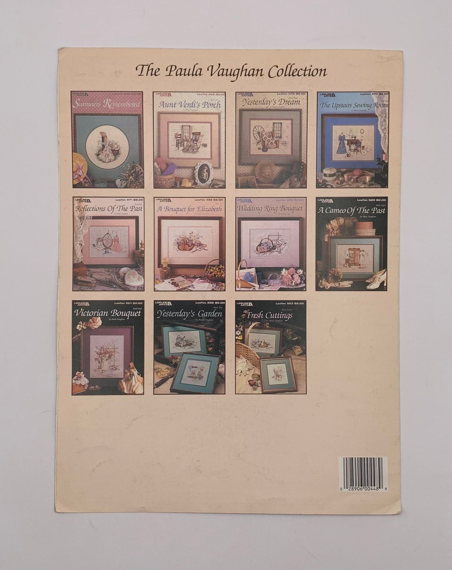 Plantilla "Aunt Verdi's porch" By Paula Vaughan / Leisure Arts 1986 (Idioma inglés)