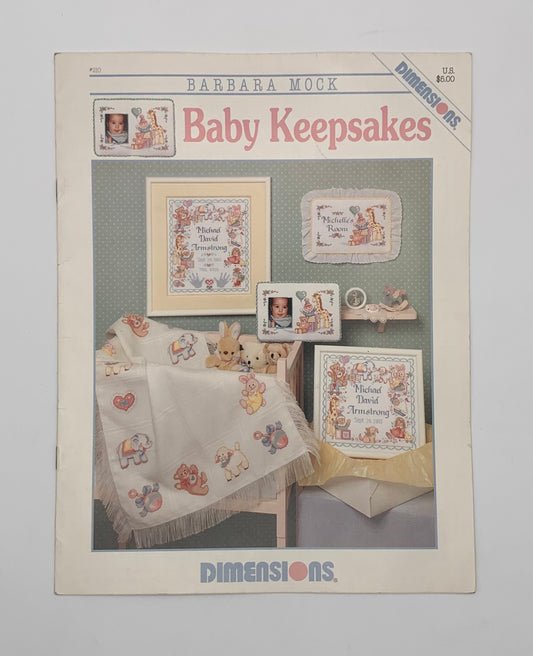 Plantilla "Baby keepsakes" By Barbara Mock / Dimensions (Idioma inglés)