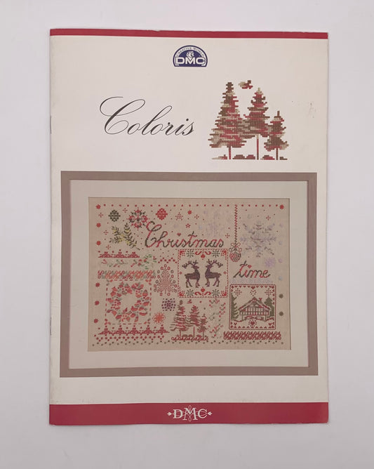 Plantilla "Coloris" Christmas time DMC (Instrucciones español)