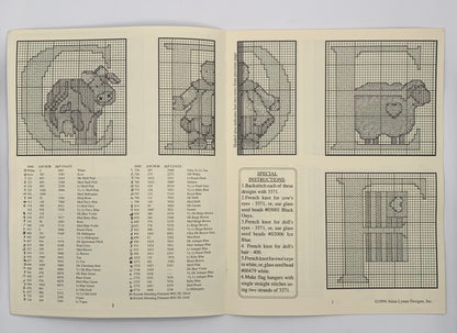 Plantilla "Country ABC's" Alma Lynne designs 1994 (Idioma inglés)