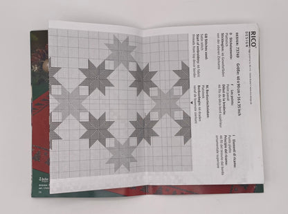Plantilla "Festive table decor" Nº 74 Punto de cruz / RICO Design (Idioma inglés)
