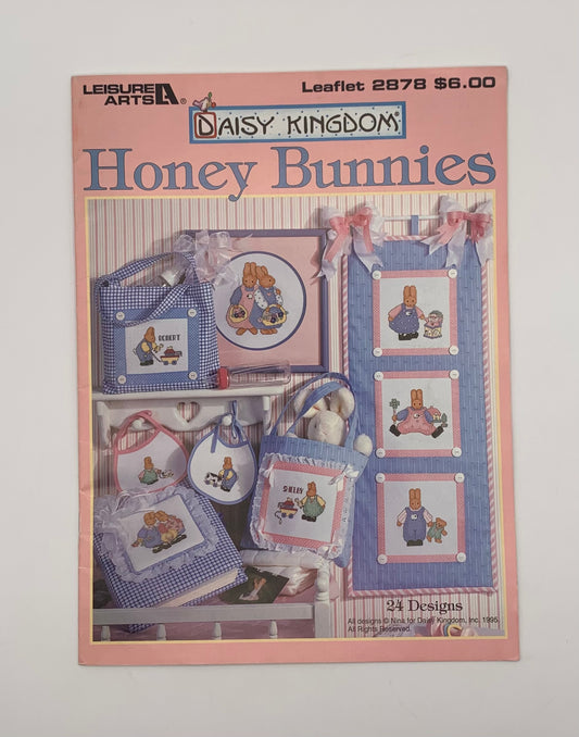 Plantilla "Honey Bunnies" Daisy Kingdom / 1995 Leisure Arts