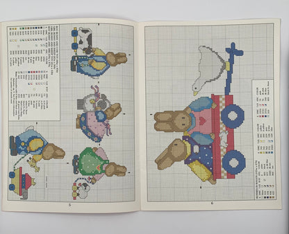 Plantilla "Honey Bunnies" Daisy Kingdom / 1995 Leisure Arts