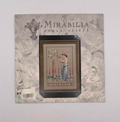 Plantilla "Summer in my garden" MIRABILIA / Punto de cruz (Idioma inglés)