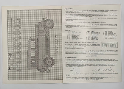 Plantilla "The american automobile" By Patricia Gaskin Designs (Idioma inglés)